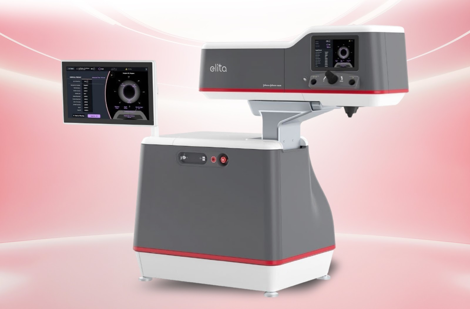 Johnson & Johnson Vision ELITA laser system used for SILK vision correction